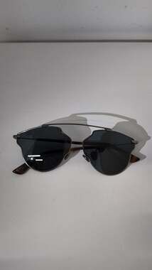 Christian Dior "Dior So Real" Sunglasses – Gunmetal & Tortoise (With Case)